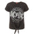 Front - AC/DC - "High Voltage" T-Shirt Vorne gebunden für Mädchenkurzärmlig