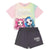 Front - Rainbow High - "Be Bold" Schlafanzug mit Shorts für Mädchen