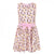 Front - Disney Tsum Tsum - Kleid mit ausgestelltem Rock für Mädchen