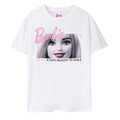 Front - Barbie - "Be Your Own Reason To Smile" T-Shirt für Damen  kurzärmlig