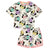 Front - Minnie Mouse - Schlafanzug mit Shorts für Mädchen