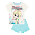 Front - Frozen - Schlafanzug für Mädchen  kurzärmlig