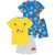 Front - Pokemon - Schlafanzug mit Shorts für Kinder (2er-Pack)