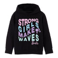 Front - Barbie - "Strong Girls Make Waves" Kapuzenpullover für Mädchen