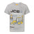 Front - JCB - T-Shirt für Kinder
