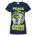 Front - Rick And Morty - "Peace Among Worlds" T-Shirt für Damen
