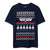 Front - Top Gun - T-Shirt für Herren - weihnachtliches Design