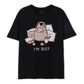 Front - Pusheen - "I'm Busy" T-Shirt für Herren/Damen Unisex  kurzärmlig