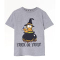 Front - Garfield - "Trick Or Treat" T-Shirt für Jungen