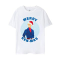 Front - Barbie - "Merry Kenmas" T-Shirt für Herren