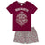 Front - Harry Potter - Schlafanzug mit Shorts für Mädchen