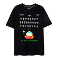 Front - South Park - "Alien Invaders" T-Shirt für Herren