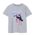 Front - Barbie - "Merry & Bright" T-Shirt für Mädchen  kurzärmlig