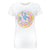 Front - Goodie Two Sleeves - "Rainbow" T-Shirt für Damen