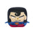 Front - Superman - Figuren-Plüschspielzeug, Kawaii Würfel