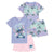 Front - Lilo & Stitch - "Just Chill" Schlafanzug mit Shorts für Mädchen(2er-Pack)