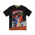 Front - Superman - T-Shirt für Jungen Raglanärmel