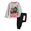 Front - Marvel Avengers - Schlafanzug mit langer Hose für Jungen