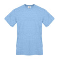 Front - Next Level - "Snow" T-Shirt, Mit Wildleder-ähnlicher Oberfläche für Herren/Damen Unisex