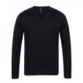 Front - Henbury - Sweatshirt V-Ausschnitt für Herren
