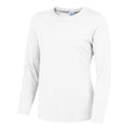 Front - AWDis Cool - T-Shirt für Damen  Langärmlig