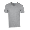 Front - Gildan - "Softstyle" T-Shirt V-Ausschnitt für Herren/Damen Unisex