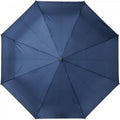 Marineblau - Back - Avenue - "Bo" Faltbarer Regenschirm