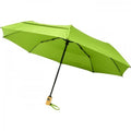 Limette - Front - Avenue - "Bo" Faltbarer Regenschirm