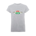 Front - Friends - "Central Perk" T-Shirt für Herren/Damen Unisex  Krempelärmel