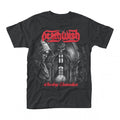Front - Deathwish - "At The Edge Of Damnation" T-Shirt für Herren/Damen Unisex