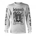 Front - Behemoth - "The Satanist" T-Shirt für Herren/Damen Unisex  Langärmlig