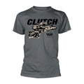 Front - Clutch - "Pure Rock Wizards" T-Shirt für Herren/Damen Unisex
