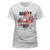 Front - Ilustrata - "Akitty" T-Shirt für Herren/Damen Unisex