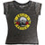 Front - Guns N Roses - "Burnout" T-Shirt für Herren/Damen Unisex