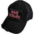 Front - Iron Maiden - Baseball-Mütze Netzrücken für Herren/Damen Unisex