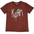 Front - Korn - T-Shirt Logo für Herren/Damen Unisex