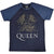Front - Queen - T-Shirt für Herren/Damen UnisexRaglanärmel