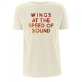 Front - Paul McCartney - "Wings At The Speed Of Sound" T-Shirt für Herren/Damen Unisex