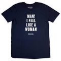 Front - Shania Twain - "Feel Like A Woman" T-Shirt für Herren/Damen Unisex