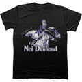 Front - Neil Diamond - "Singing" T-Shirt für Herren/Damen Unisex