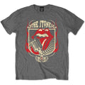 Anthrazit - Front - The Rolling Stones - "40 Licks" T-Shirt für Herren-Damen Unisex