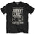 Front - Johnny Cash - "Prison" T-Shirt für Herren/Damen Unisex
