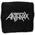 Front - Anthrax - Stoffarmband Logo für Herren/Damen Unisex
