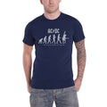 Front - AC/DC - "The Evolution of Rock" T-Shirt für Herren/Damen Unisex