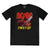 Front - AC/DC - "Live" T-Shirt für Herren/Damen Unisex