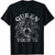 Front - Queen - "Tour '75" T-Shirt für Herren/Damen Unisex