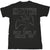 Front - Led Zeppelin - "USA 77" T-Shirt für Herren/Damen Unisex