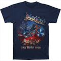 Front - Judas Priest - "Painkiller US Tour 91" T-Shirt für Herren/Damen Unisex