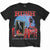 Front - Rush - "1981 Tour" T-Shirt für Herren/Damen Unisex