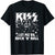 Front - Kiss - "Let Me Go" T-Shirt für Herren/Damen Unisex